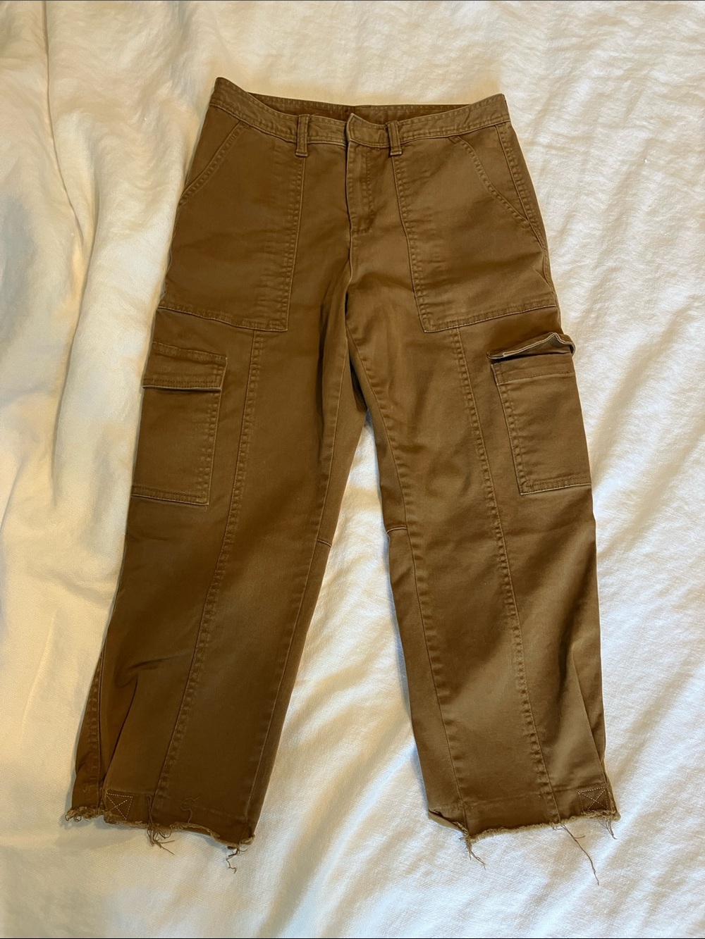 Women’s Cargo Work Pants - Brown